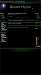 Mobile Screenshot of galactichuman.com